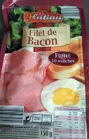 Mängden socker i Filet de Bacon fumé