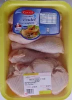 Mängden socker i Cuisses de Poulet découpées Nature