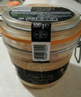 Mängden socker i Foie gras de Canard