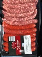 Mängden socker i 6 chipolatas 6 merguez