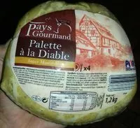 Mängden socker i Palette à la Diable