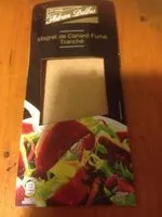 Mängden socker i Magret de Canard Fumé au Bois de Hêtre