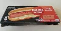 Mängden socker i Hot dog au Ketchup