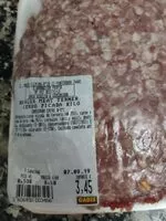 Mängden socker i Burger meat ternera cerdo picada