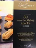 Mängden socker i 80 mini feuilletés