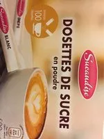 Mängden socker i Dosette de sucre en pudre