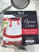 Mängden socker i Panna Cotta