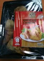 Mängden socker i Raviolis Chinois au porc