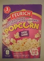 Mängden socker i Popcorn