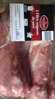 Mängden socker i 2 filets mignons de porc