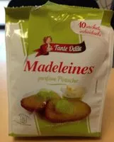 Mängden socker i Madeleines parfum pistache
