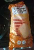 Mängden socker i Brioche tranchée pur beurre Aldi