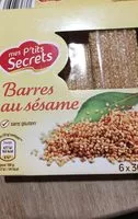 Mängden socker i Barres aux amandes, noisettes  et arachides