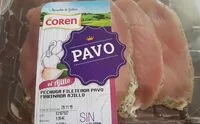 Mängden socker i Pechuga de pavo fileteada marinada al ajillo