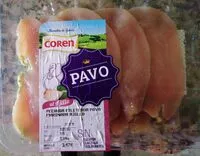 Mängden socker i Pechuga de pavo fileteado marinada ajillo