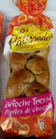 Mängden socker i Brioche Tressée aux Pépites de chocolat