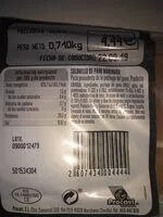 Mängden socker i Solomillo de pavo marinado