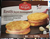 Mängden socker i Rostïs façon montagnard