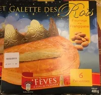 Mängden socker i Galette des Rois Frangipane