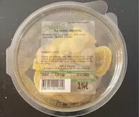 Mängden socker i Kiwi rondelle déshydraté