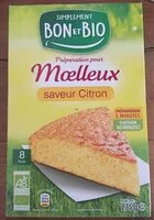 Mängden socker i Préparation pour moelleux au citron