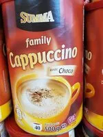 Mängden socker i Cappuccino goût choco
