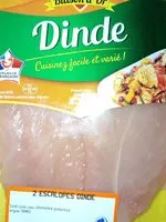 Mängden socker i Escalopes de dinde