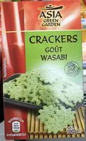 Mängden socker i Crackers goût Wasabi