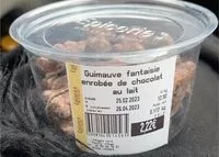 Mängden socker i Guimauve fantaisie enrobée de chocolat au lait