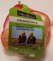 Mängden socker i Oignons doux