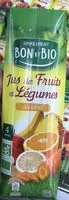 Mängden socker i Jus de fruits et légumes Jaune