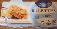 Mängden socker i Rillettes de thon