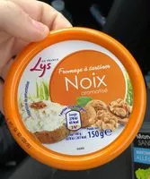 Mängden socker i Fromage à tartiner Noix - aromatisé
