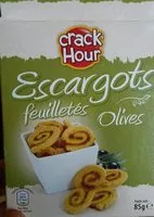 Mängden socker i Escargots feuilletés