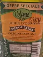 Mängden socker i Huile d'olive