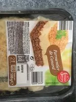 Mängden socker i Parmentier de canard