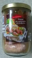 Mängden socker i Potée auvergnate aux 6 légumes
