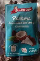 Mängden socker i Rocher à la noix de coco au chocolat noir