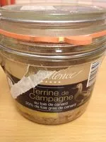Mängden socker i Terrine de campagne