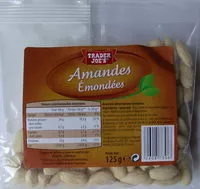 Mängden socker i Amandes Emondées