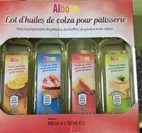 Mängden socker i Lot d'huiles de colza pour pâtisserie