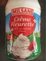 Mängden socker i Crème Fleurette