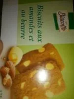 Mängden socker i Biscuits aux amandes et au beurre