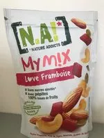 Mängden socker i My mix love framboises