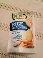 Mängden socker i Rice crackers