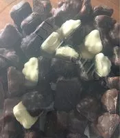 Mängden socker i Guimauves au Chocolat Noir Blanc Lait