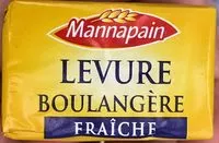 Mängden socker i Levure boulangère fraîche