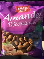 Mängden socker i Amandes décortiquées