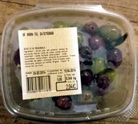 Mängden socker i Olives cuisinées a la provencal