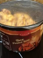 Mängden socker i Box poulet roti